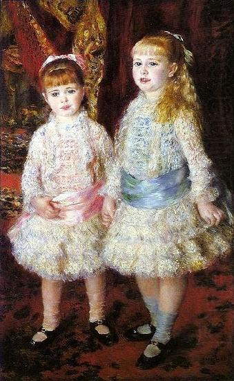 Pink and Blue, Pierre Auguste Renoir